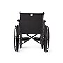Medline Guardian K1 Wheelchair, 18" Seat Width, Desk Length Arms, Swing-Away Footrest, Black (K1186N22S) ~#|#~DA1E5EC1-9DC4-41D9-B8EFCD1D983AE523_sc7