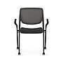 HON Motivate Fabric/Mesh Nesting Stacking Chair, Black/Charblack (HMN2.F.S.IM.ON.CU10.CBK)~#|#~DA1F1F60-E9A6-424C-8CDF3C494D90D254_sc7