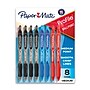 Paper Mate Ballpoint Pen, Profile Retractable Pen, Medium Point, Assorted Ink, 8 Count (2097014)~#|#~DA215588-0DEC-42F7-8C962ACCEA44499E_sc7