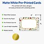 Avery Gold-Blue Border Berries Matte Blank Card, White, 20/Pack (S00-FEC)~#|#~DA257BAE-7E1E-416F-804FD84A9A311AAC_sc7