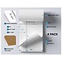Better Office Activity Log Notepad, 8.5" x 11", Ruled, White, 50 Sheets/Pad, 4 Pads/Pack (25837-4PK)~#|#~DA2844C6-17DC-45DE-A1D03480F8ECB3BF_sc7