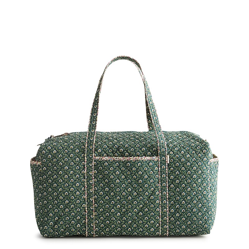 Vera Bradley Large Original 22" Cotton Carry-On Duffel, Mistletoe Lattice (50236-22976) image 1