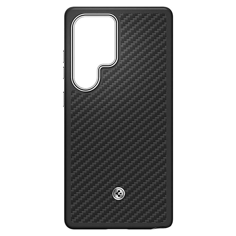 Samsung Enzo Aramid MagSafe Rugged Case for Galaxy S25 Ultra, Shock Absorbing, Black (GP-FPS938PGABW) image 1