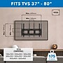 Mount-It! Low-Profile Tilting TV Wall Mount for 37"-80" Flat Screen TVs (MI-318B)~#|#~DA35E131-8D25-42F8-B332B6A686A6E0E7_sc7