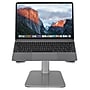 Mount-It! 2" x 10" Adjustable Height Laptop Riser for 11"-15" Laptops, Silver (MI-7271)~#|#~DA38DB52-4D0C-40BB-8601A06A8FAE0350_sc7
