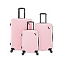 DUKAP Discovery 3-Piece Hardside Spinner Luggage Set, TSA Checkpoint Friendly, Pink (DKDISSML-PNK)~#|#~DA3BFF13-B630-4F04-B23B639808DAC010_sc7