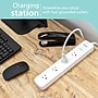 Philips 4-Outlet Surge Protector, 450J, Adapter-Spaced, 4 ft. Braided Cord, White (SPP3563W/37-T1)~#|#~DA3E932F-56B1-473B-AE9D37920A801D1B_sc7