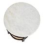 Storied Home 17.8"Dia. Marble Round End Table, 2 Shelves, White/Brown/Natural (EC0836)~#|#~DA42DADE-3E10-4490-9FF219F09F65FCE7_sc7