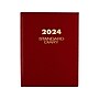 2024 AT-A-GLANCE Standard Diary 7.5" x 9.5" Daily Diary, Hardsided Cover, Red/Gold (SD374-13-24)~#|#~DA43EFDF-4C1A-47D5-97E514F878787801_sc7