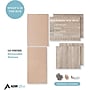 AdirOffice 11-Compartment Literature Organizer, Medium Oak (500-11-MEO)~#|#~DA455751-92ED-48EA-9F54C794345E775A_sc7