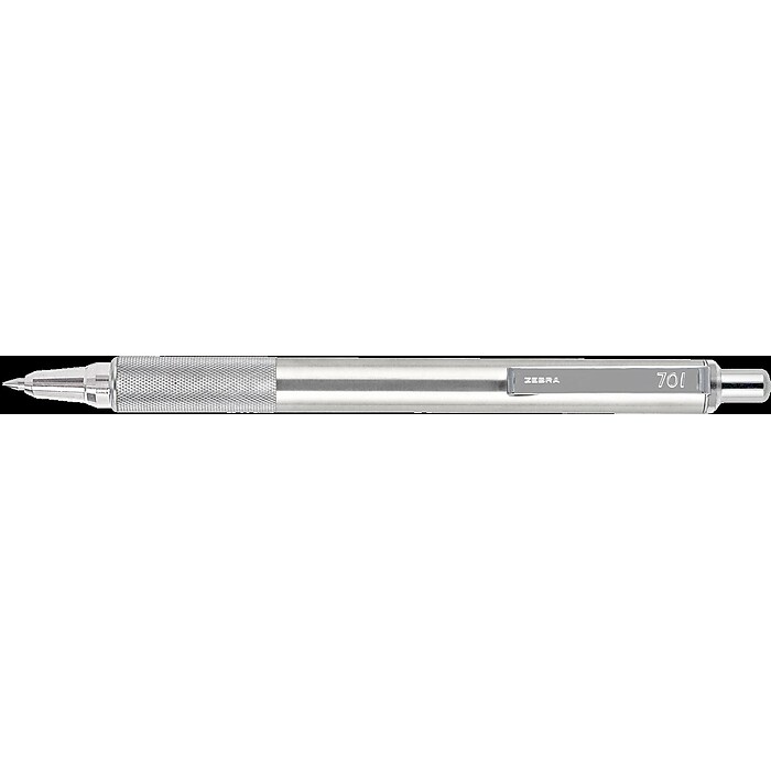 Zebra F-701 Retractable Ballpoint Pens, Fine Point, 0.8mm