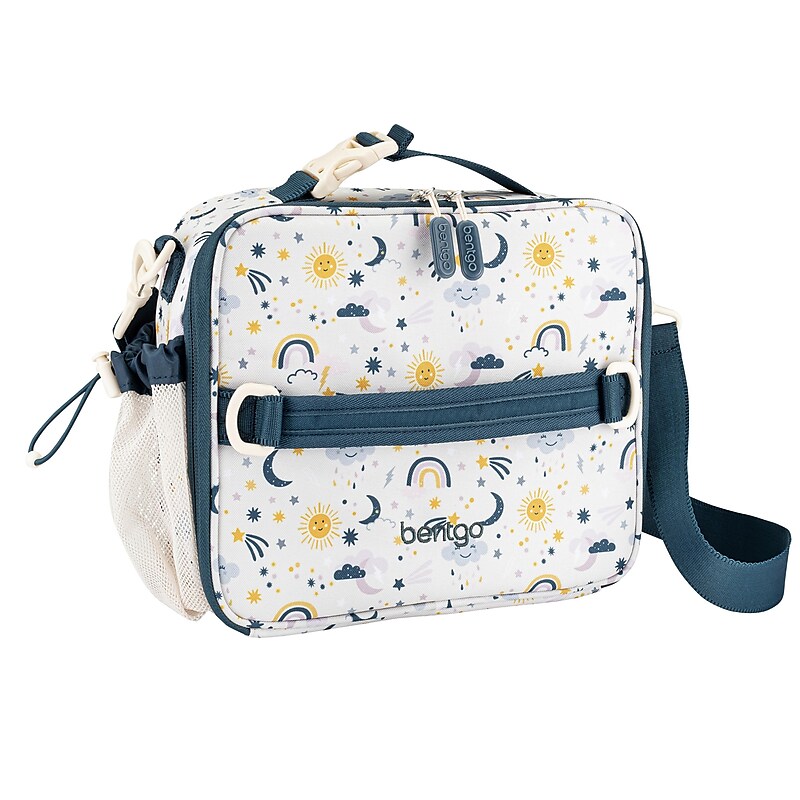 bentgo Kids Insulated Lunch Bag, 3-Compartment, Friendly Skies (BGPTBAG-SKY) image 1