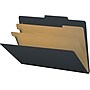 Medical Arts Press Pressboard Classification Folder, 2 Dividers, 2" Expansion, Legal Size, Black, 10/Box (DV-T52-26-3BLK)~#|#~DA4D3147-9104-40C7-A8BE6E700C5B9846_sc7