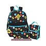 A.D.Ventures Kids 6-Piece Smiley Faces Backpack Set, Medium, Multicolor (2144STA)~#|#~DA52ACFA-10F4-4BA9-A12F75AA7BC0F9CF_sc7