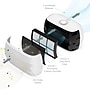 Pure Enrichment PureZone Breeze True HEPA Tabletop Air Purifier, 3-Speed, White (PECOMPAP-RT)~#|#~DA5676B1-933F-4057-A7CD7464089C1A5D_sc7