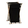 Household Essentials X-Frame 1-Section Collapsible Hamper with Lid, Cotton, Black (6791-1)~#|#~DA57280D-F78F-44F4-BE0C94977D80C663_sc7
