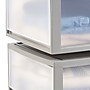 Iris Stackable Storage Drawer, Gray, 2/Pack (500257)~#|#~DA5998D8-5CD0-47E7-B456CACE34CF36A4_sc7