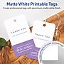 Avery 2" x 3-1/2"  Blank Price & Merchandise Tags, White, 80/Carton (95323-MWT10)~#|#~DA5D8268-AF2F-4DDF-9235E6859B049D77_sc7