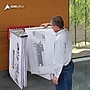 AdirOffice Steel Hanging Wall File, For Blueprint & Large-Format Files, Red (617-RED)~#|#~DA5E3680-DF70-4128-8F5B1E4C169EAF2A_sc7