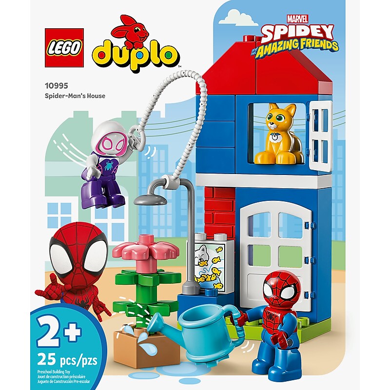 LEGO DUPLO Super Heroes Spider-Man's House, 25 Pieces (10995) image 1
