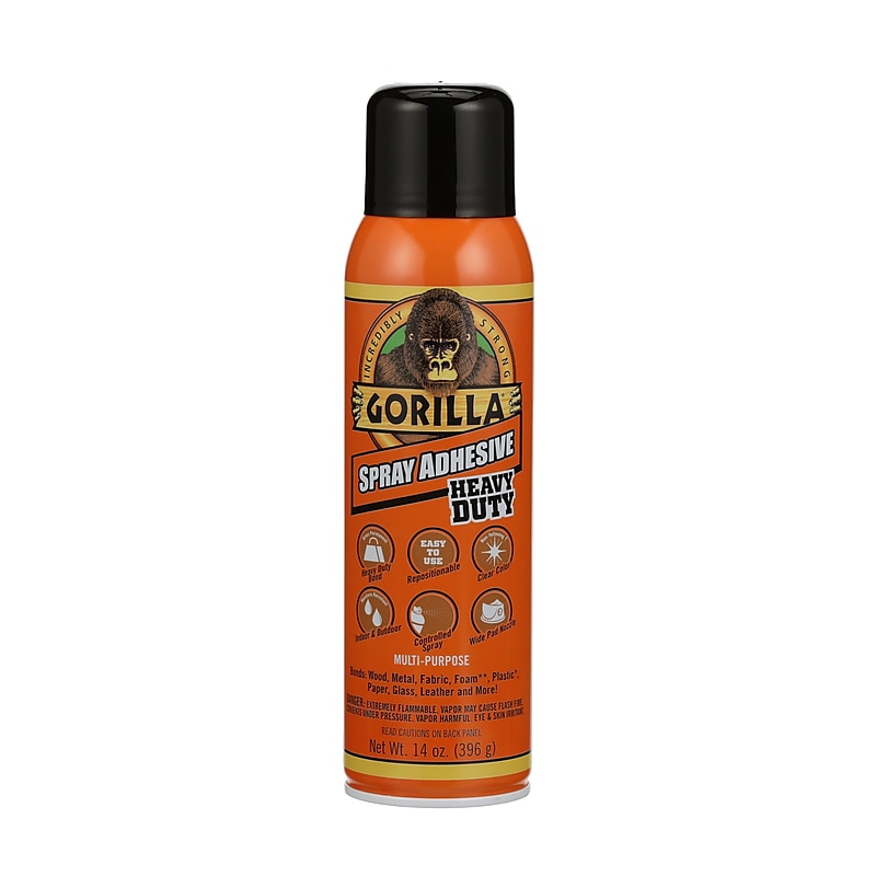 Gorilla Spray Adhesive Heavy Duty, 14 oz. (6301502) image 1