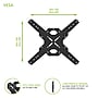 Kanto Long Extension Full Motion TV Wall Mount for 30" - 70" TVs (PS400)~#|#~DA6B6399-44B0-472C-BF0E9AF0AC6BE2EC_sc7