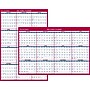 2026 AT-A-GLANCE 48" x 32" Yearly Dry Erase Wall Calendar, Reversible, White/Red (PM326-28-26)~#|#~DA6F3E1C-B7F0-4140-8A7C6EA3F4927B14_sc7