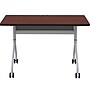 Safco Rumba Training Room Table, 24" x 48", Biltmore Cherry (RBA4824FLSLBMCH)~#|#~DA7017B9-E787-4692-A049E98AF1AC6A48_sc7