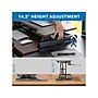 Mount-It! 30"W Manual Rectangular Adjustable Standing Desk Converter, Dark Walnut Woodgrain (MI-15006S)~#|#~DA710F24-2A8A-4FCB-919C54D28BE9C887_sc7