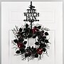 National Tree Company 18" Halloween “The Witch Is In" Wreath Hanger (CI58-22257-1)~#|#~DA724770-4A12-40E3-AC0DB87E58F4AFBC_sc7