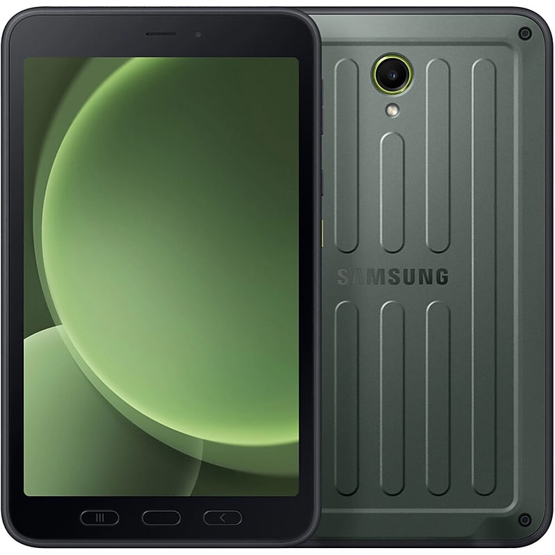 Samsung Galaxy Tab Active5 5G SM-X308U 8" Tablet, WiFi & Cellular, 6GB RAM, 128GB Storage, Android, Green (SM-X308UZGTN14) image 1