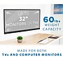 Mount-It! Low Profile Fixed TV Mount for 19" to 32" TVs, Black, (MI-203)~#|#~DA8008E3-1A74-4F34-9578297470793F4A_sc7