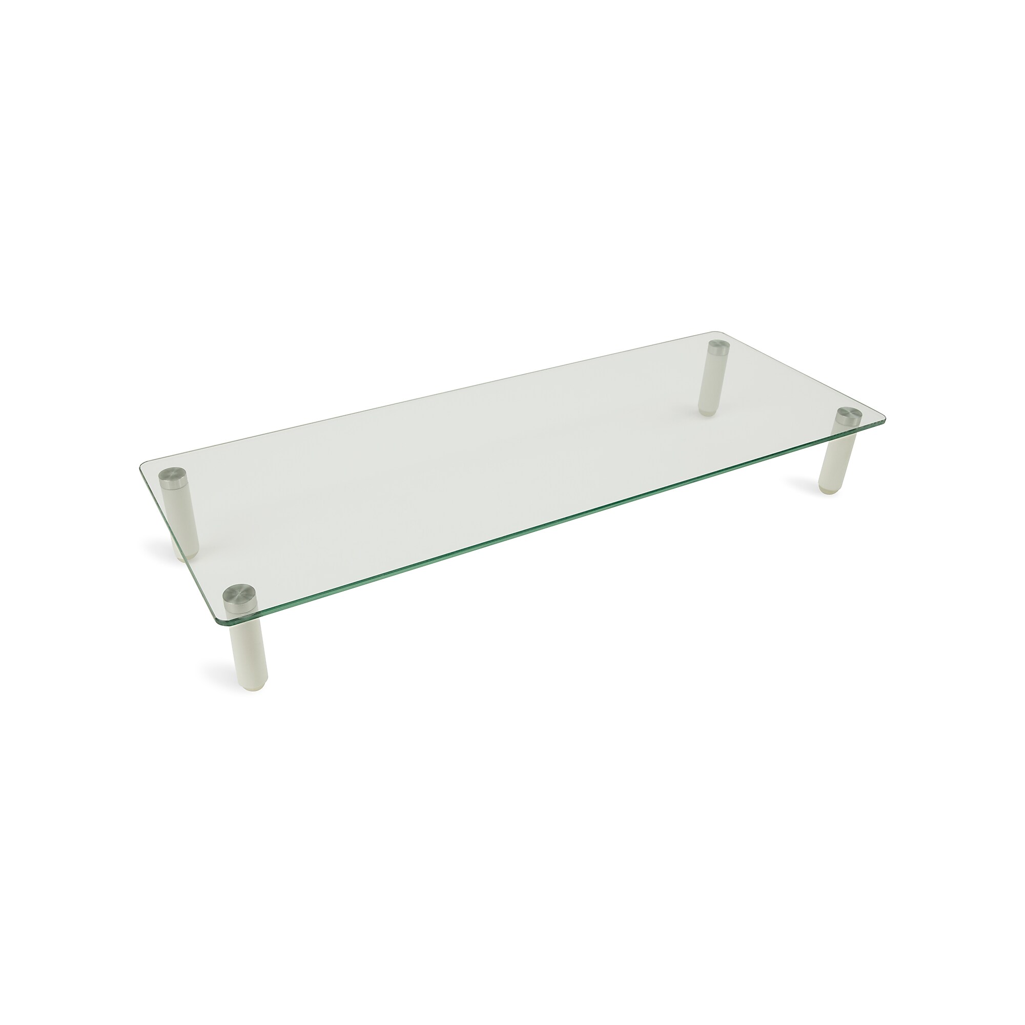Mount-It! Ergonomic Glass Monitor & Laptop Desk Riser, Clear (MI-7263) Sansujyuku sansujyuku.com