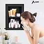 AdirHome 1-Shelf Recessed Wall Mount Shelf, 19" x 12.75" x 4.75", Black (515-01-BLK)~#|#~DA84772F-B562-431F-B272E5C5DC74B348_sc7