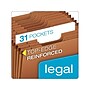 Pendaflex Heavy Duty Reinforced Paper Stock Accordion File, Numerical Index, 31-Pocket, Legal, Brown, Each (R219DHD)~#|#~DA863AC1-62B4-4F65-818B993AB098B8E2_sc7