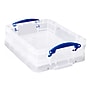Really Useful Box 11.6 Quart Storage Box with Latching Lid, Plastic, Clear (11CL)~#|#~DA9388DE-24D0-4161-AEA585D924B29597_sc7