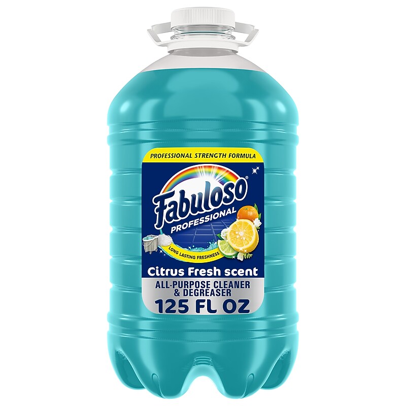 Fabuloso Professional All-Purpose Cleaner and Degreaser, Citrus Fresh Scent, 125 oz. (61051911) image 1