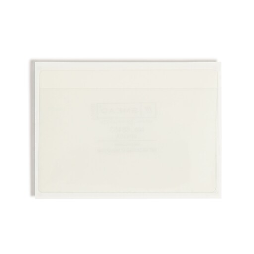 Smead Self-Adhesive Poly Binder Pockets, Index Card Size, Clear