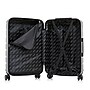 InUSA Trend 2-Piece Hardside Spinner Luggage Set, TSA Checkpoint Friendly, Black (IUTRE0SM-BLK)~#|#~DA99FF13-5BDF-4B96-89CD52D1F9430271_sc7