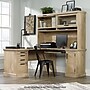 Sauder Aspen Post 65"W Desktop Hutch, Prime Oak (427022)~#|#~DA9EBEAC-1FEA-4936-A578863628F6DAC3_sc7