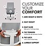 HON Ignition 2.0 Mesh/Fabric Swivel Task Chair, Fog/Basalt/Designer White (HONI2MM2AFA25WX)~#|#~DA9EEC3E-B46D-48A7-97B25120EDA82085_sc7