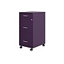 Space Solutions SOHO Organizer 3-Drawer Mobile Vertical File Cabinet, Letter Size, Lockable, Midnight Purple (25285)~#|#~DAA14FE8-D34D-4B51-83EA91486F9A534E_sc7