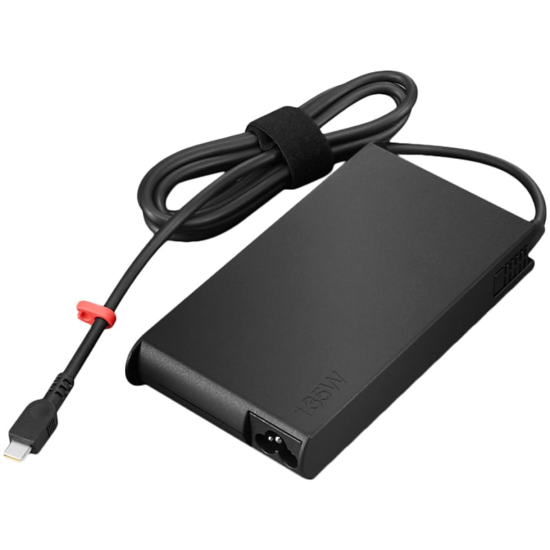 Lenovo ThinkPad 135W USB Type-C AC Adapter, Black (4X21H27800) image 1