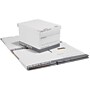 Staples Heavy Duty 50% Recycled Corrugated File Box with Lift Off Lid, Letter/Legal Size, White/Gray, 4/Carton (2522303)~#|#~DAA68182-40AD-41E5-A77050B47A5EFB0B_sc7