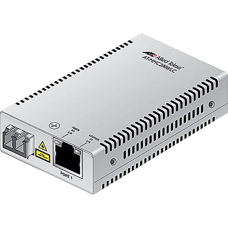 Allied Telesis MMC Media Converter, Silver (AT-MMC2000/LC-960) image 1