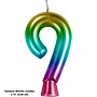 Creative Converting Metallic 9 Birthday Candles, Rainbow, 12/Pack (365113)~#|#~DAAE25D0-FE0C-4594-BA24A61C430A9F41_sc7