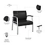 Bush Business Furniture Arrive Vinyl Bariatric Guest Chair, Black (CH3902BVL-03)~#|#~DAAF87B6-3174-4219-B9F482405FB8BB70_sc7