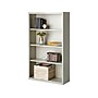 Hirsh HL8000 Series 60"H 4-Shelf Bookcase with Adjustable Shelves, Light Gray Steel (21994)~#|#~DAB81AD8-14CC-4524-A799601FB4F9CFB1_sc7