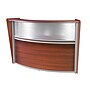 Regency Marque 72"W Curved Reception Desk Workstation, Cherry (77310CH)~#|#~DAB8252F-90F8-4159-BF5EBBA9FB04D236_sc7