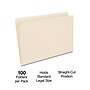 Staples 30% Recycled File Folder, Straight Cut, Legal Size, Manila, 100/Box (ST116889/116889)~#|#~DABA6A8A-CA0D-45A1-BDF5EE8576E90AE0_sc7